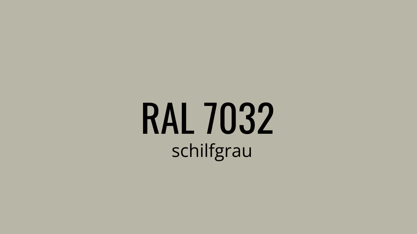 Beckenfarbe schilfgrau: RAL 7032